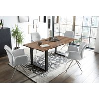 SalesFever Essgruppe "Stilvolle Sitzgruppe" Set, 5 Stk. tlg. 5-teiliges Set: Behandelte Tischplatte mit seidenmattem Finish SalesFever Essgruppe "Stilvolle Sitzgruppe" Set, 5 Stk. tlg. 5-teiliges Set: Behandelte Tischplatte mit seidenmattem Finish von Salesfever