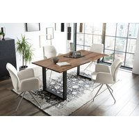 SalesFever Essgruppe "Stilvolle Sitzgruppe" Set, 5 Stk. tlg. 5-teiliges Set: Behandelte Tischplatte mit seidenmattem Finish SalesFever Essgruppe "Stilvolle Sitzgruppe" Set, 5 Stk. tlg. 5-teiliges Set: Behandelte Tischplatte mit seidenmattem Finish von Salesfever