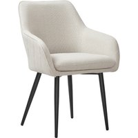 SalesFever Esszimmerstuhl "Boston - Der Stuhl für Ihr Esszimmer" () Diamantsteppung auf der Rückseite - Charmant & Einzigartig von Salesfever