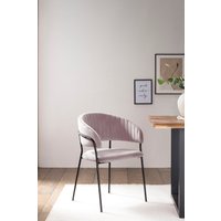 SalesFever Esszimmerstuhl "Idro Komfortabler Polsterstuhl" () 1 Stk.Abgerundeter Rücken mit Längsstepppung von Salesfever