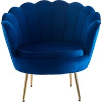 SalesFever Loungesessel "Clam - Design Cocktailsessel" Prachtvoll extravagantes Design im Muschel-Look SalesFever Loungesessel "Clam - Design Cocktailsessel" Prachtvoll extravagantes Design im Muschel-Look von Salesfever
