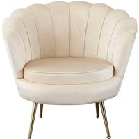 SalesFever Loungesessel "Clam", extravagantes Muscheldesign von Salesfever