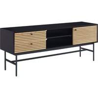 SalesFever Lowboard "Torsby Stilvolle TV-Kommode für Ihr Wohnzimmer" Kommode: Stil trifft auf praktische Kabelorganisation von Salesfever