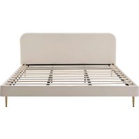 SalesFever Polsterbett "Komfortables Bett für erholsamen Schlaf" Chrombeine in elegantem Goldton SalesFever Polsterbett "Komfortables Bett für erholsamen Schlaf" Chrombeine in elegantem Goldton von Salesfever