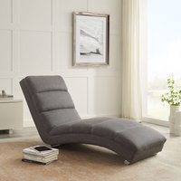 SalesFever Relaxliege, mit Quersteppung, Bezugstoff Oeko-Tex zertifiziert und PFC-frei von Salesfever