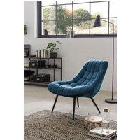 SalesFever Relaxsessel "Toulon - Komfortabler Loungesessel" mit XXL-Steppung, mit schwarzen oder naturfarbenen Beinen von Salesfever