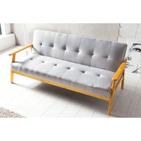 SalesFever Schlafsofa "Skagen, Sofa, 3-Sitzer", mit Holzgestell, 60 Relax- und Schlaffunktion, Breite 190 cm von Salesfever
