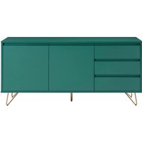 SalesFever Sideboard, Kommode mit Haarnadelbeine aus Metall mit Messinglegierung von Salesfever
