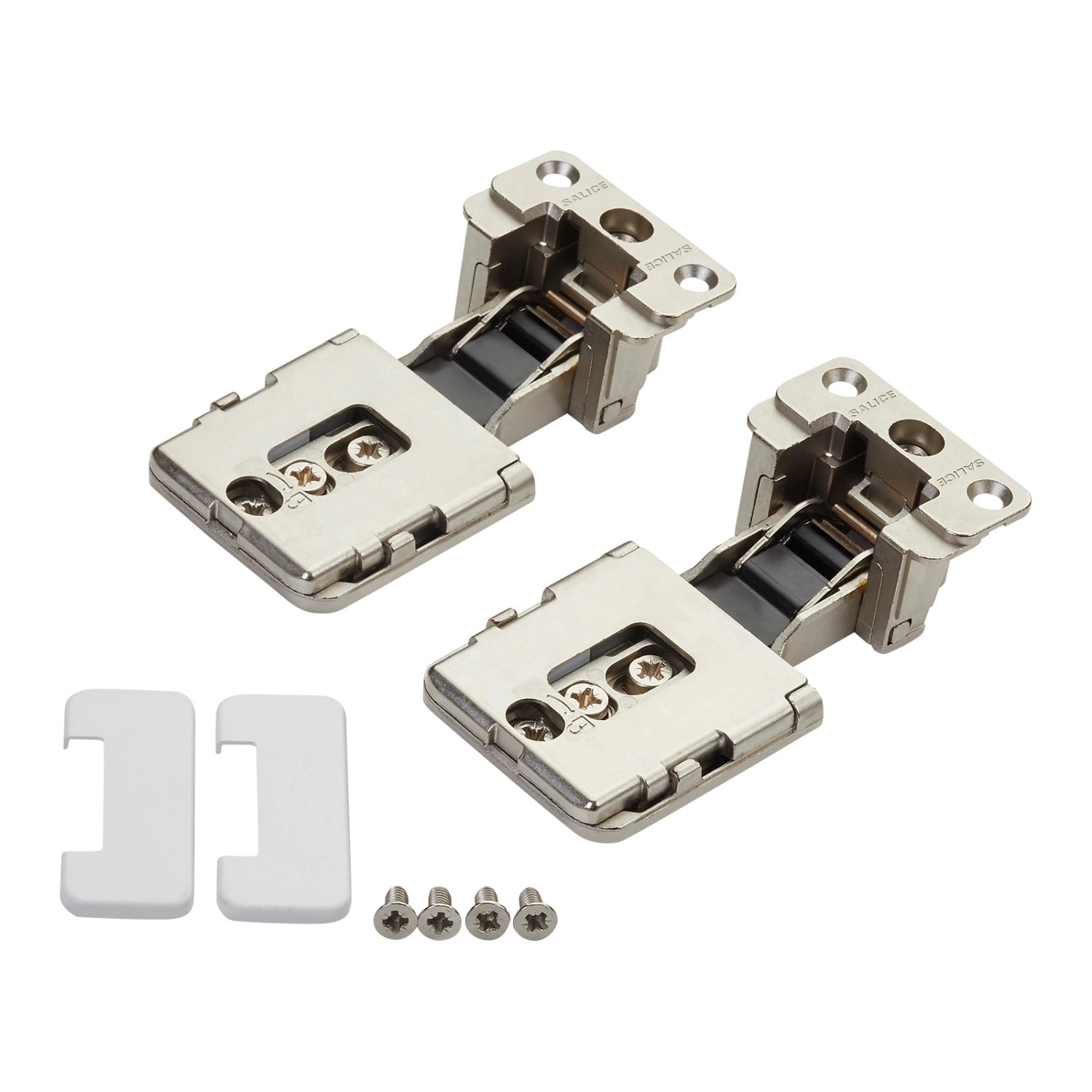 SALICE 1 Paar Conecta Scharnierset 134931 für Alurahmen Nickel Matt Seitenaufschlag 10 Oder 12,5 mm SALICE 1 Paar Conecta Scharnierset 134931 für Alurahmen Nickel Matt Seitenaufschlag 10 Oder 12,5 mm von Salice