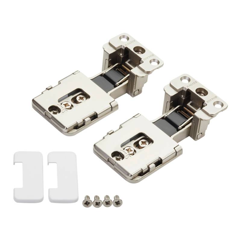 SALICE 1 Paar Conecta Scharnierset 134933 für Alurahmen Nickel Matt Seitenaufschlag 14 Oder 16,5 mm SALICE 1 Paar Conecta Scharnierset 134933 für Alurahmen Nickel Matt Seitenaufschlag 14 Oder 16,5 mm von Salice