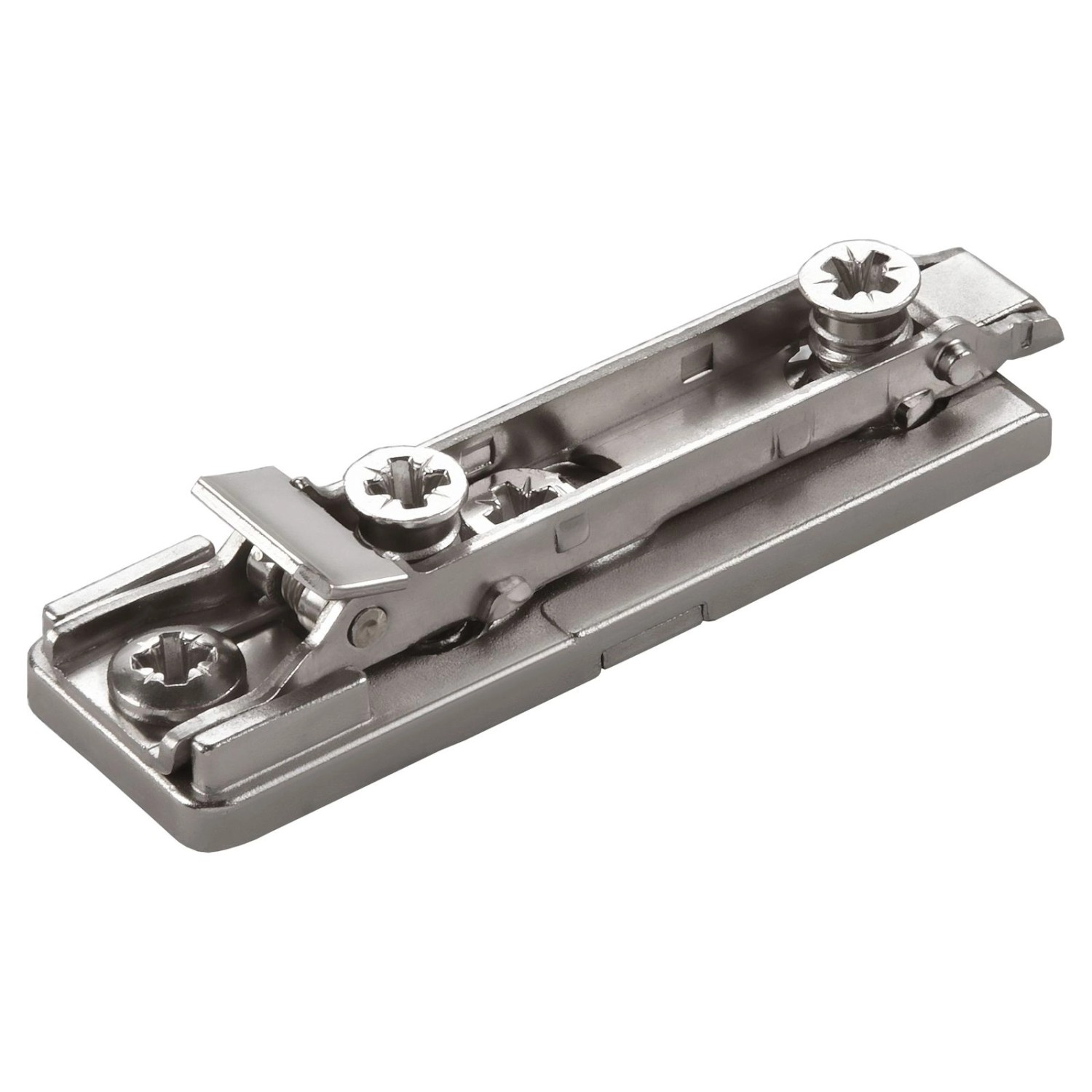 SALICE Blitz Montageplatte Linear H0 Exzenterverstellung mit Euroschrauben Nickel Matt SALICE Blitz Montageplatte Linear H0 Exzenterverstellung mit Euroschrauben Nickel Matt von Salice