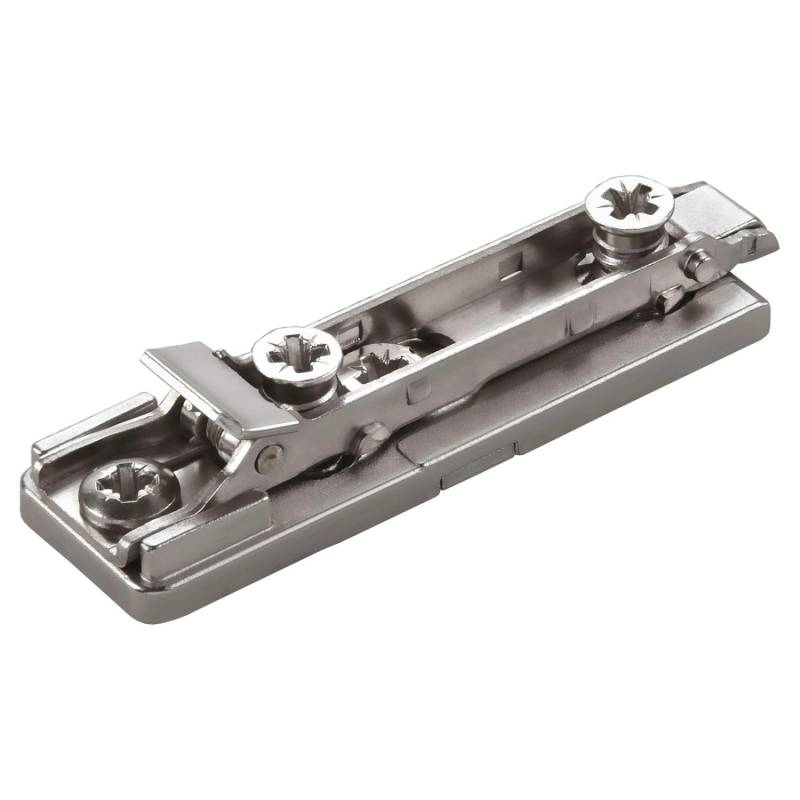 SALICE Blitz Montageplatte Linear H0 Exzenterverstellung mit Euroschrauben Nickel Matt SALICE Blitz Montageplatte Linear H0 Exzenterverstellung mit Euroschrauben Nickel Matt von Salice