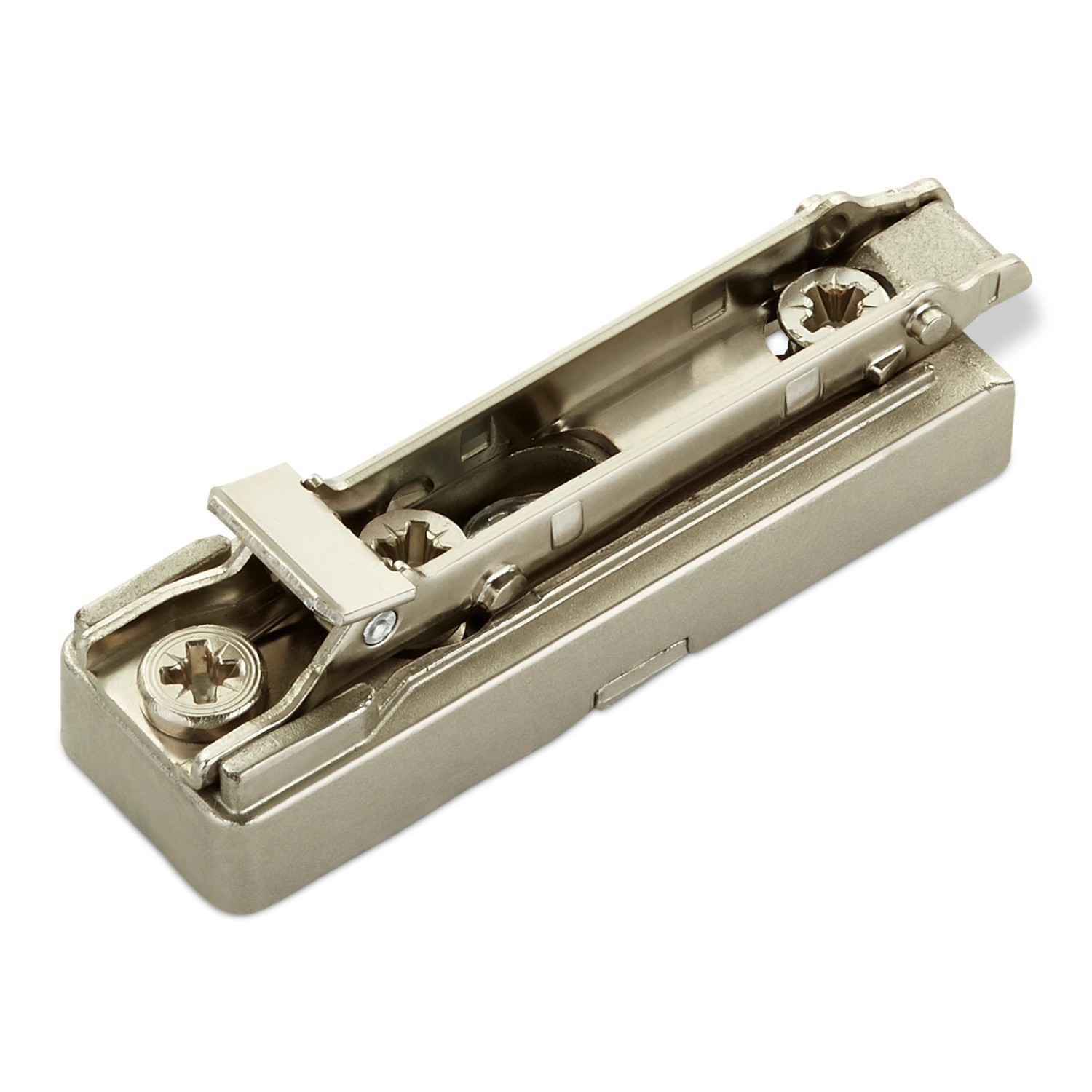 SALICE Blitz Montageplatte Linear H6 Exzenterverstellung mit Euroschrauben Nickel Matt SALICE Blitz Montageplatte Linear H6 Exzenterverstellung mit Euroschrauben Nickel Matt von Salice