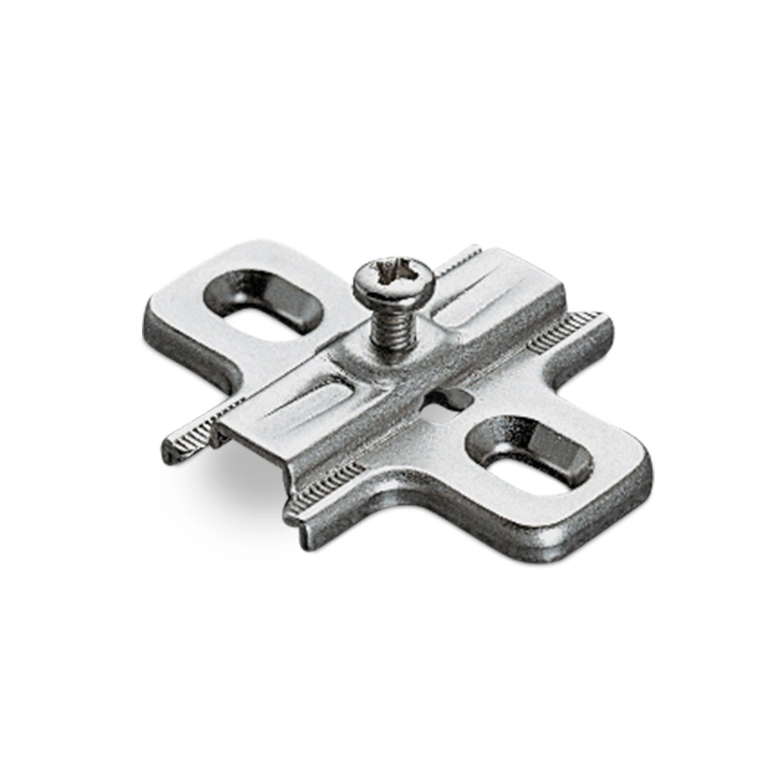 SALICE Kreuzmontageplatte Serie 200 H3 Langloch für Holzschrauben Nickel Matt SALICE Kreuzmontageplatte Serie 200 H3 Langloch für Holzschrauben Nickel Matt von Salice