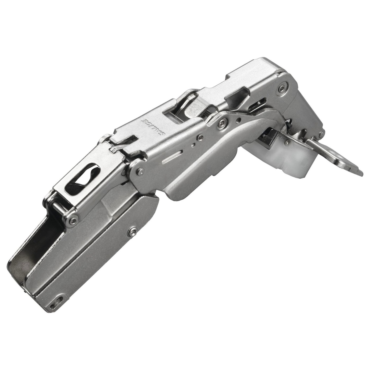 SALICE Topfband Serie 200 Innenanschlag 155 Grad mit Dämpfung T52 Nickel Matt SALICE Topfband Serie 200 Innenanschlag 155 Grad mit Dämpfung T52 Nickel Matt von Salice