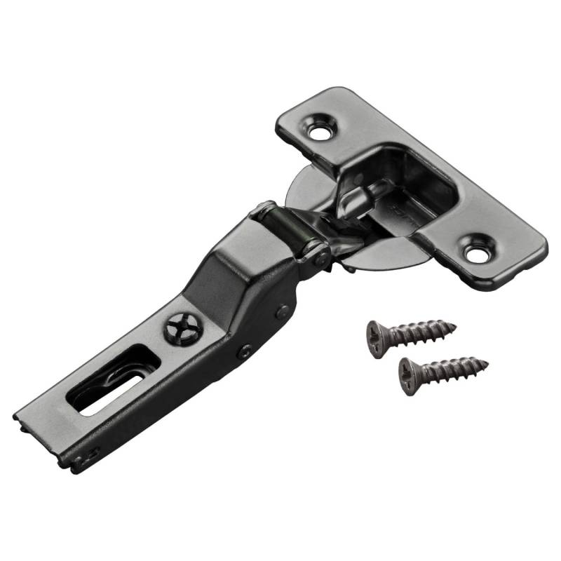 SALICE Topfband Serie 700 Mittelanschlag 110 Grad Dämpfung Einstellbar T48 Titanium von Salice