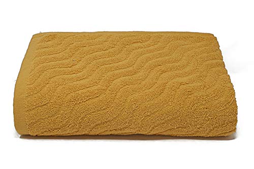 Sallyjacquard Nr. 10 Frottee-Tücher Sally Jacquard, Senfwelle, 90 x 140 cm Sallyjacquard Nr. 10 Frottee-Tücher Sally Jacquard, Senfwelle, 90 x 140 cm von Sallyjacquard