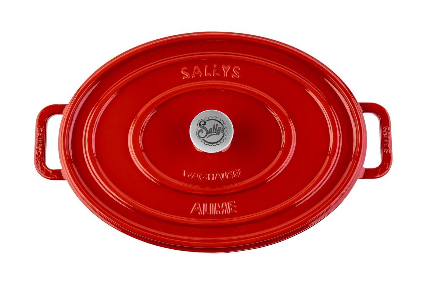 Sallys Aufgusstopf Gusseisentopf Alime, 5,5 Liter Inhalt - Vollgusseisen von Sallys