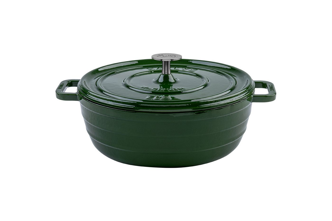 Sallys Aufgusstopf - Gusseisentopf Ela, Hochwertiges Kochjuwel für Perfektes Garen Sallys Aufgusstopf - Gusseisentopf Ela, Hochwertiges Kochjuwel für Perfektes Garen von Sallys