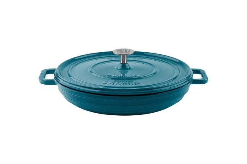Sallys Aufgusstopf - Gusseisentopf Samira, 3 Liter Inhalt, Topf für Perfektes Garen von Sallys