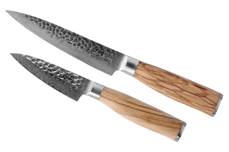 Sallys Damastmesser Kiddo & Wakai, Antibakteriell, langlebig, komfortabel von Sallys