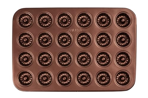 Sallys Mini Gugelhupfform für 24 Muffins 26 x 38 cm - spezielle Antihaftbeschichtung von Sallys