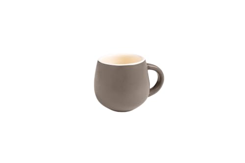 Sallys Sia Mug Tassen - Espressotassen 80 ml, 4er Set - Espresso Tassen mit Henkel, Spülmaschinengeeignet, Mikrowellengeeignet (Earl Grey) von Sallys