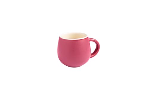 Sallys Sia Mug Tassen - Espressotassen 80 ml, 4er Set - Espresso Tassen mit Henkel, Spülmaschinengeeignet, Mikrowellengeeignet (Wildberry) von Sallys