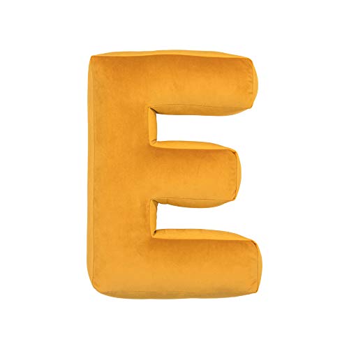 Alphabet Buchstabe Kissen Weiche Samt Buchstaben Kissen Kissen A-Z Buchstaben geformte Kissen Kissen Schlafzimmer Sofa Couch Büro Auto Dekor von SalmophC