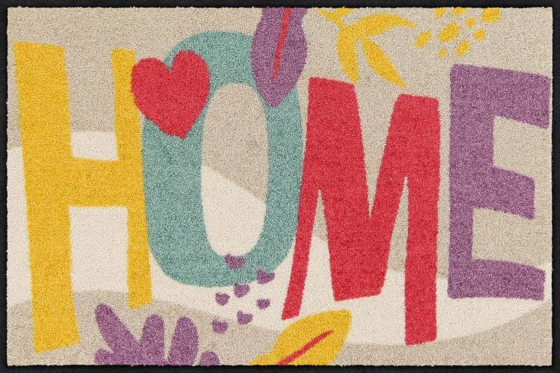 Salonloewe Fußmatte Salonloewe JANIS HOME Fußmatte Wohnmatte 50 x 75 cm, Salonloewe JANIS HOME Fußmatte 50 x 75 cm von Salonloewe