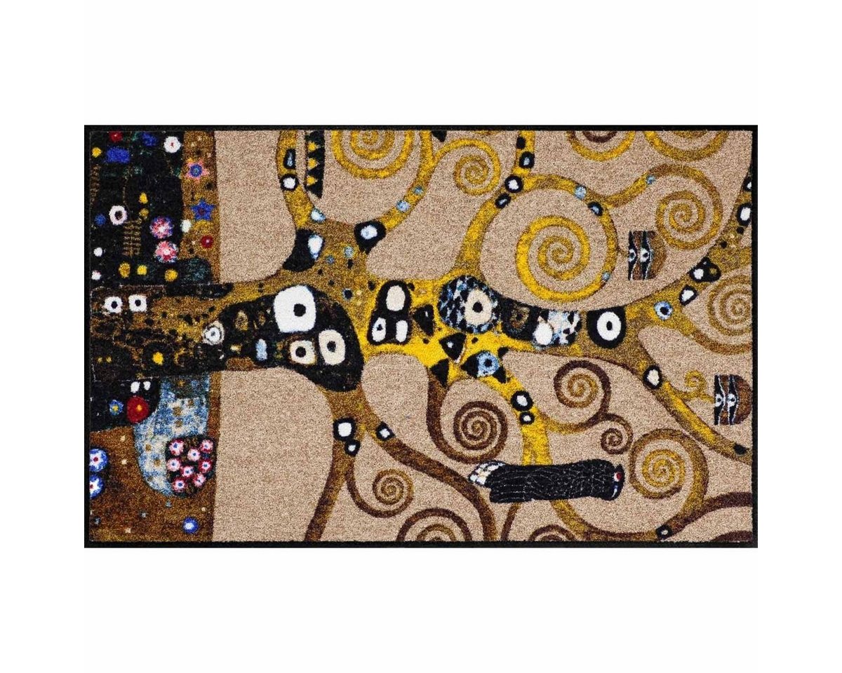 Läufer KLIMT LEBENSBAUM 075x120 cm, Salonloewe, Rechteckig, Höhe: 750 mm von Salonloewe