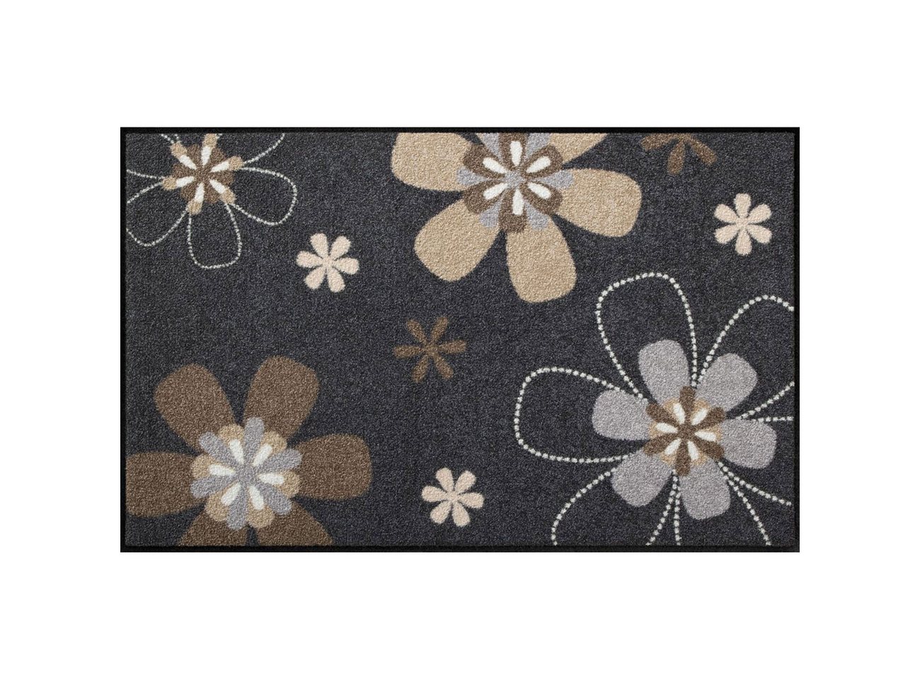 Läufer floor mat beige size 75x120 cm, Salonloewe, Rechteckig, Höhe: 750 mm von Salonloewe