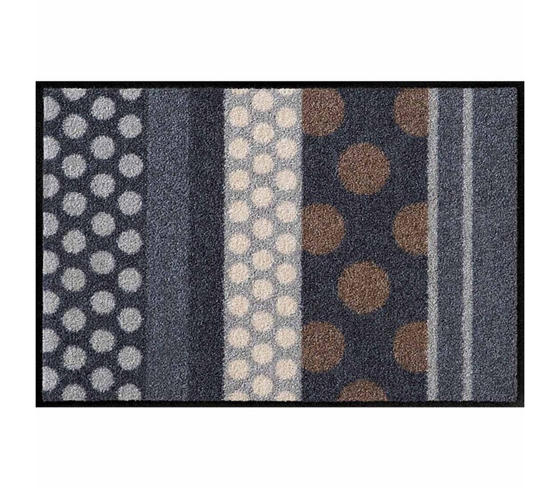 Läufer GLAMOUR DOTS GRAU075x120 cm, Salonloewe, Rechteckig, Höhe: 750 mm von Salonloewe