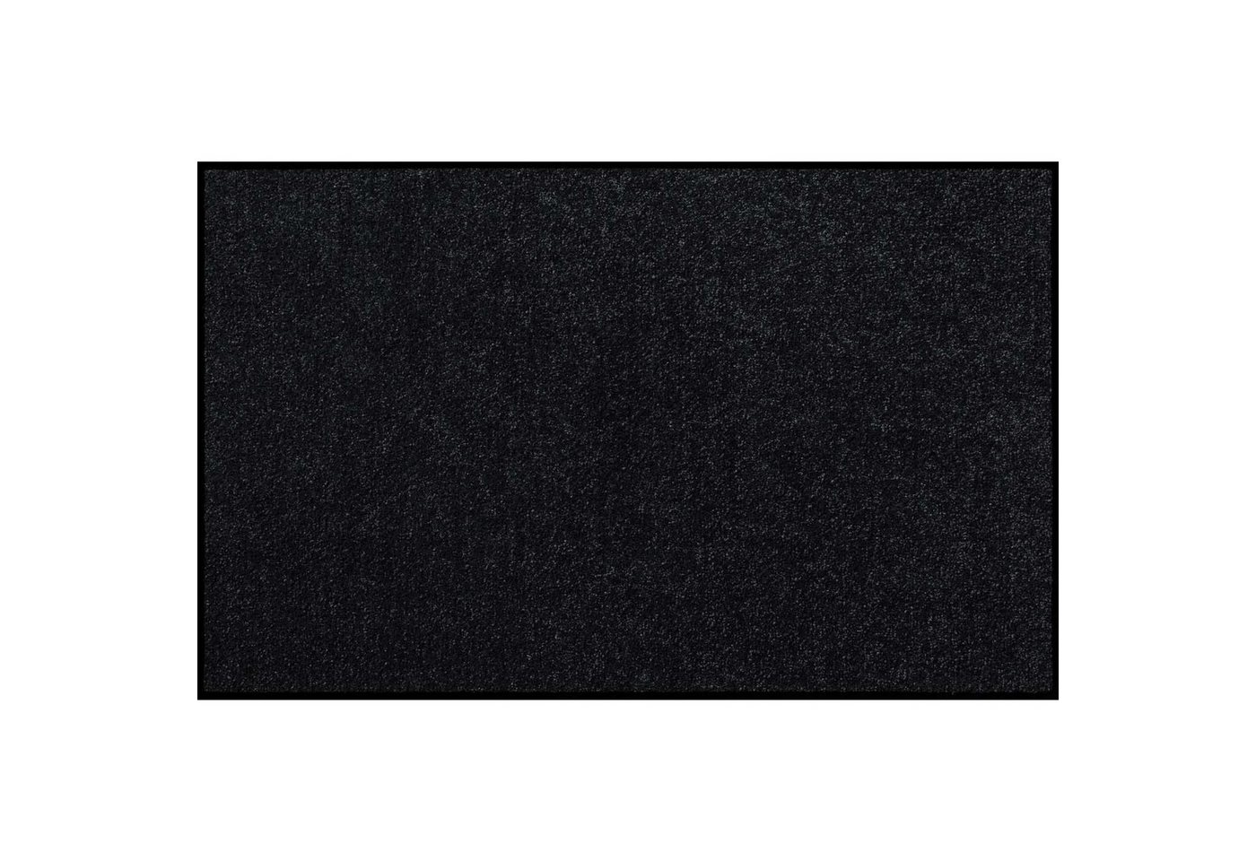 Läufer Schwarz 75x120 075x120 cm, Salonloewe, Rechteckig, Höhe: 750 mm von Salonloewe