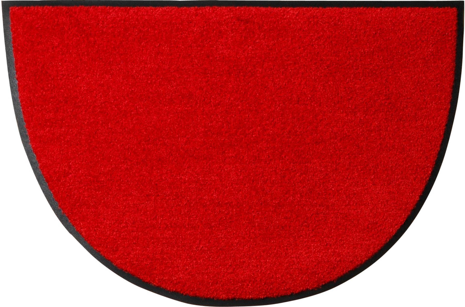 Fußmatte in rot von Salonloewe von Salonloewe