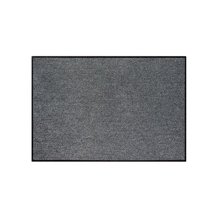 Fußmatte waschbar, anthrazit, 40 x 60 cm von Salonloewe