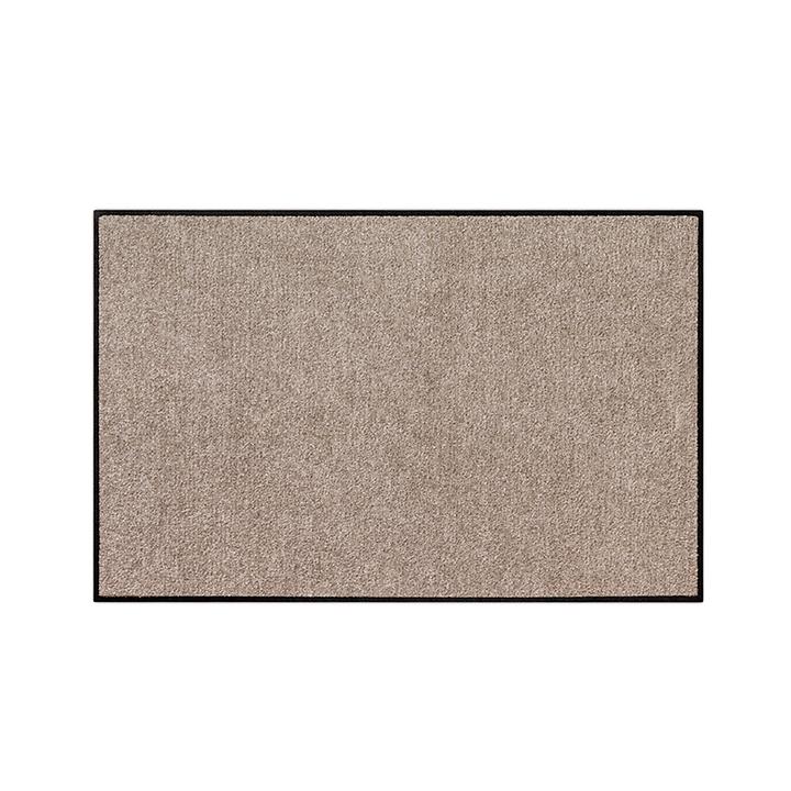 Fußmatte waschbar, sand, 50x75 cm von Salonloewe