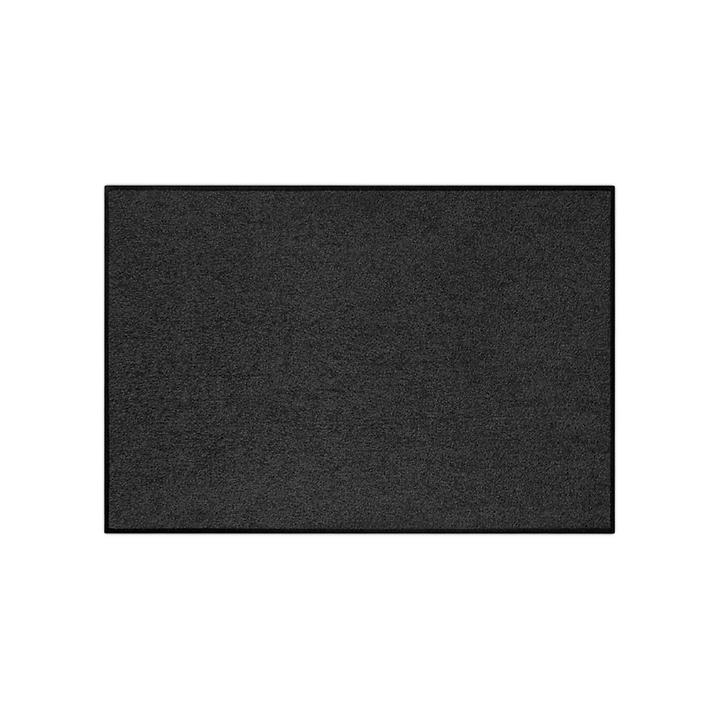 Fußmatte waschbar, schwarz, 40 x 60 cm von Salonloewe