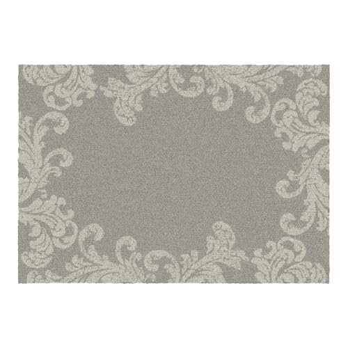 Salonloewe Akzente Fußmatte waschbar Rococo Ornaments 50x70 cm Sauberllaufmatte, Fußabtreter außen, Motiv-Fußmatte, Wohnmatte Salonloewe Akzente Fußmatte waschbar Rococo Ornaments 50x70 cm Sauberllaufmatte, Fußabtreter außen, Motiv-Fußmatte, Wohnmatte von Salonloewe