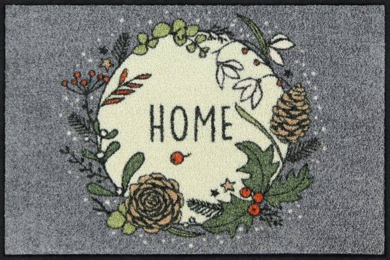 Salonloewe Fußmatte Fußmatte "Winter Home", eckig, Höhe: 7 mm, Motiv Salonloewe Fußmatte Fußmatte "Winter Home", eckig, Höhe: 7 mm, Motiv von Salonloewe