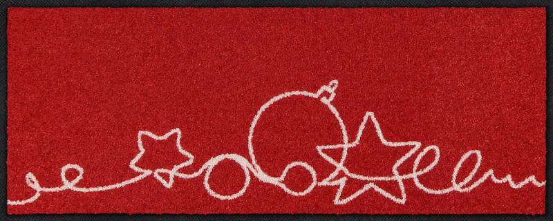 Salonloewe Fußmatte Fußmatte "XMAS garland", eckig, Höhe: 7 mm, Motiv Salonloewe Fußmatte Fußmatte "XMAS garland", eckig, Höhe: 7 mm, Motiv von Salonloewe