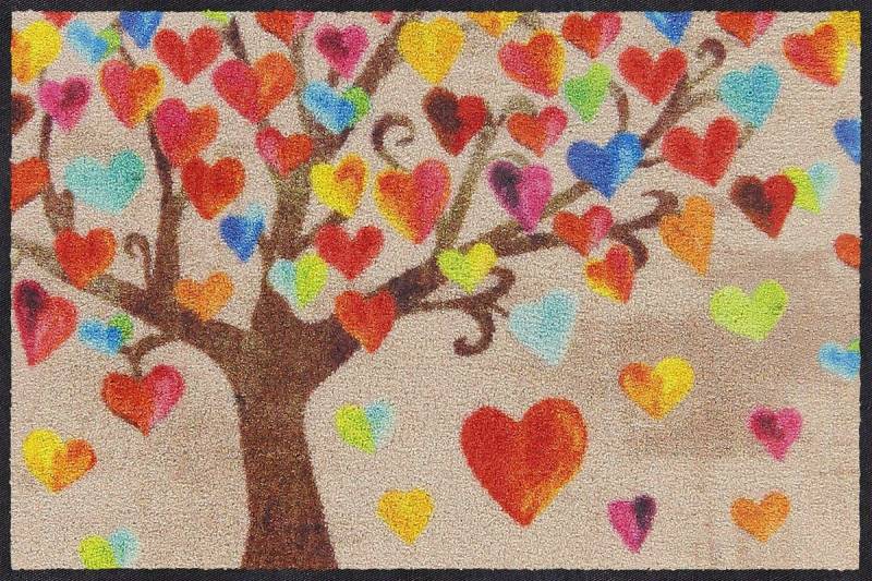 Salonloewe Fußmatte Salonloewe TREE OF LOVE Fußmatte Wohnmatte 50 x 75 cm, Rechteckig, Höhe: 7 mm, In- und Outdoor, waschbar bei 40° Grad in der Waschmaschine und trocknergeeignet Salonloewe Fußmatte Salonloewe TREE OF LOVE Fußmatte Wohnmatte 50 x 75 cm, Rechteckig, Höhe: 7 mm, In- und Outdoor, waschbar bei 40° Grad in der Waschmaschine und trocknergeeignet von Salonloewe