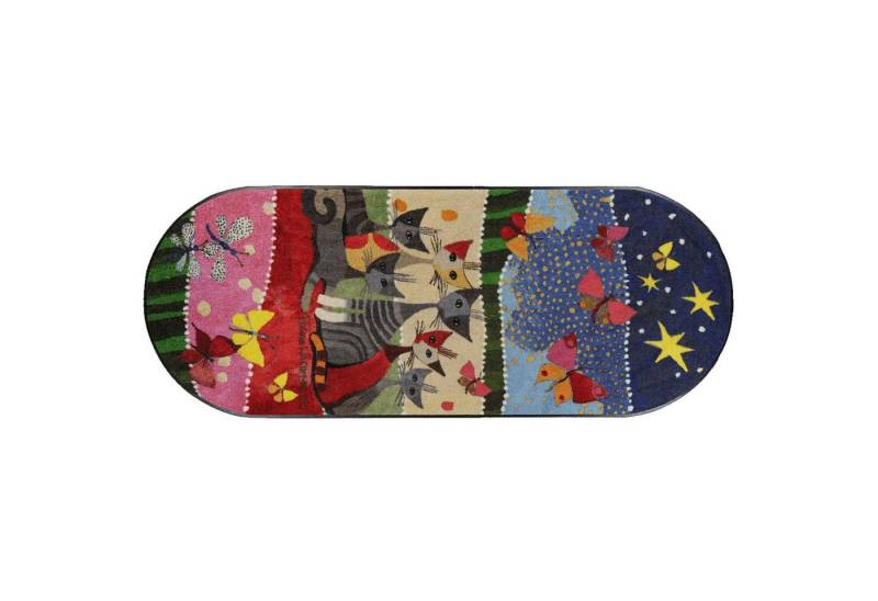 Salonloewe Läufer Rosina Wachtmeister Läufer Spring Fasce di Colore S75x190 cm, special shape, Höhe: 750 mm Salonloewe Läufer Rosina Wachtmeister Läufer Spring Fasce di Colore S75x190 cm, special shape, Höhe: 750 mm von Salonloewe