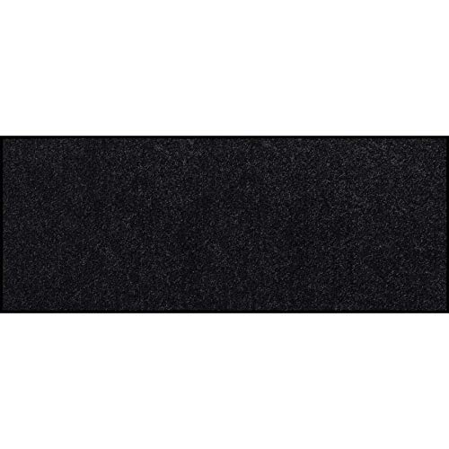 Salonloewe Teppichläufer waschbar, schwarz, 60 x 180 cm - (SLU6030 60X180) von Salonloewe