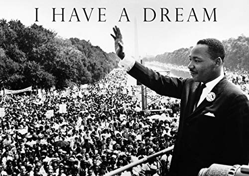 I Have A Dream Poster, Motiv Martin Luther King, A3 von Salopian Sales