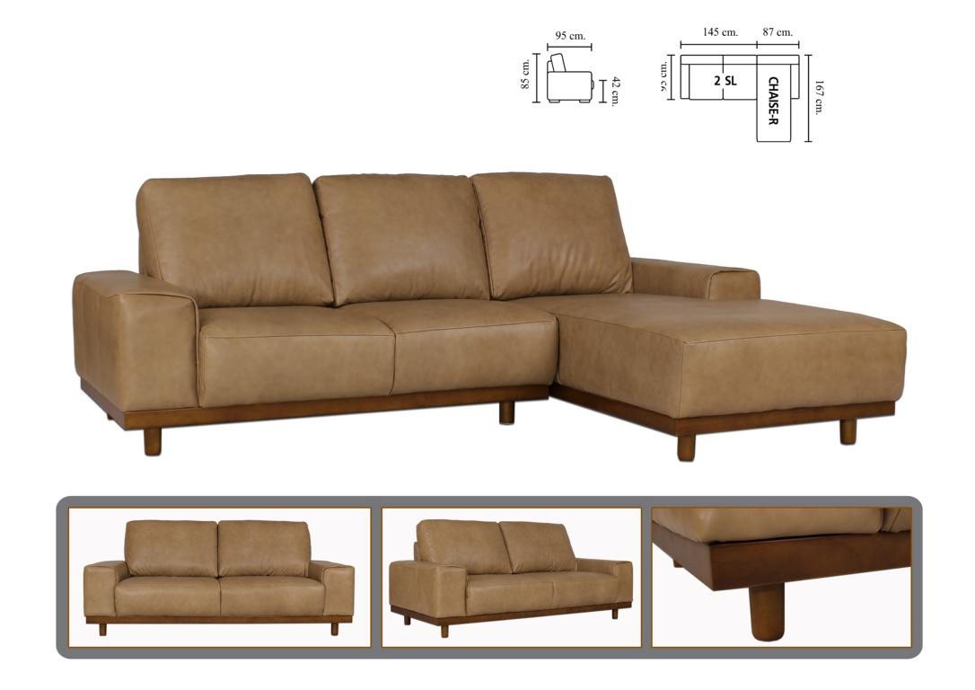Salottini Ecksofa Designer Ecksofa Magnum Leder Eckcouch, 2 Teile, Taschenfederkern Salottini Ecksofa Designer Ecksofa Magnum Leder Eckcouch, 2 Teile, Taschenfederkern von Salottini