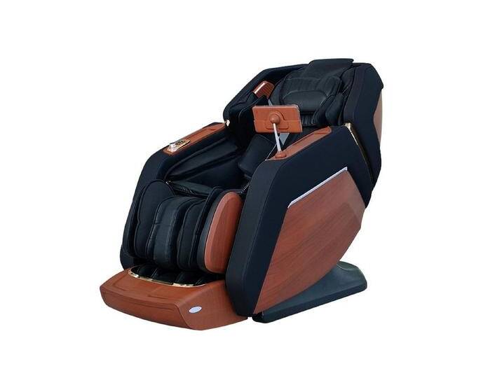 Salottini Massagesessel 4D Massagesessel Relaxsessel Luzern SOFORT Wärmefunktion SONDERPREIS (1-St), Digitaler Computer, schwarz von Salottini