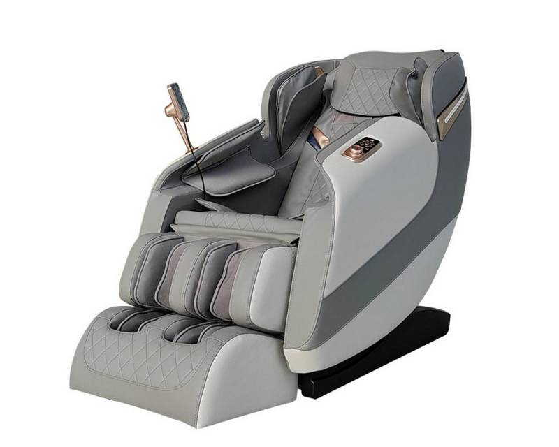 Salottini Massagesessel Toller Relaxsessel Massagesessel Sessel Biel Wärmefunktion grau, mit Relaxfunktion von Salottini