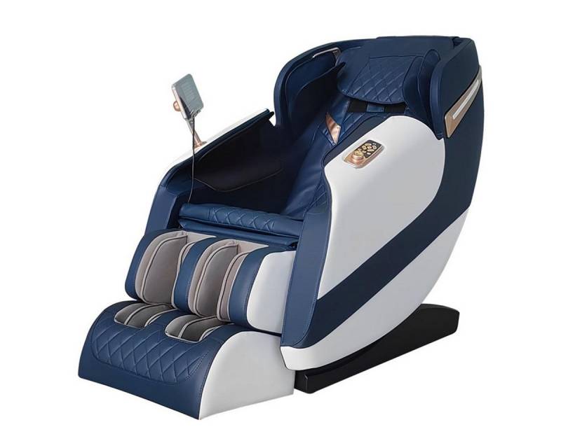 Salottini Massagesessel Traum Relaxsessel Massagesessel Sessel Biel Wärmefunktion blau, mit Relaxfunktion von Salottini