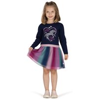 SALT AND PEPPER Jerseykleid mit Pferde-Druck und Glitzerbund von Salt And Pepper